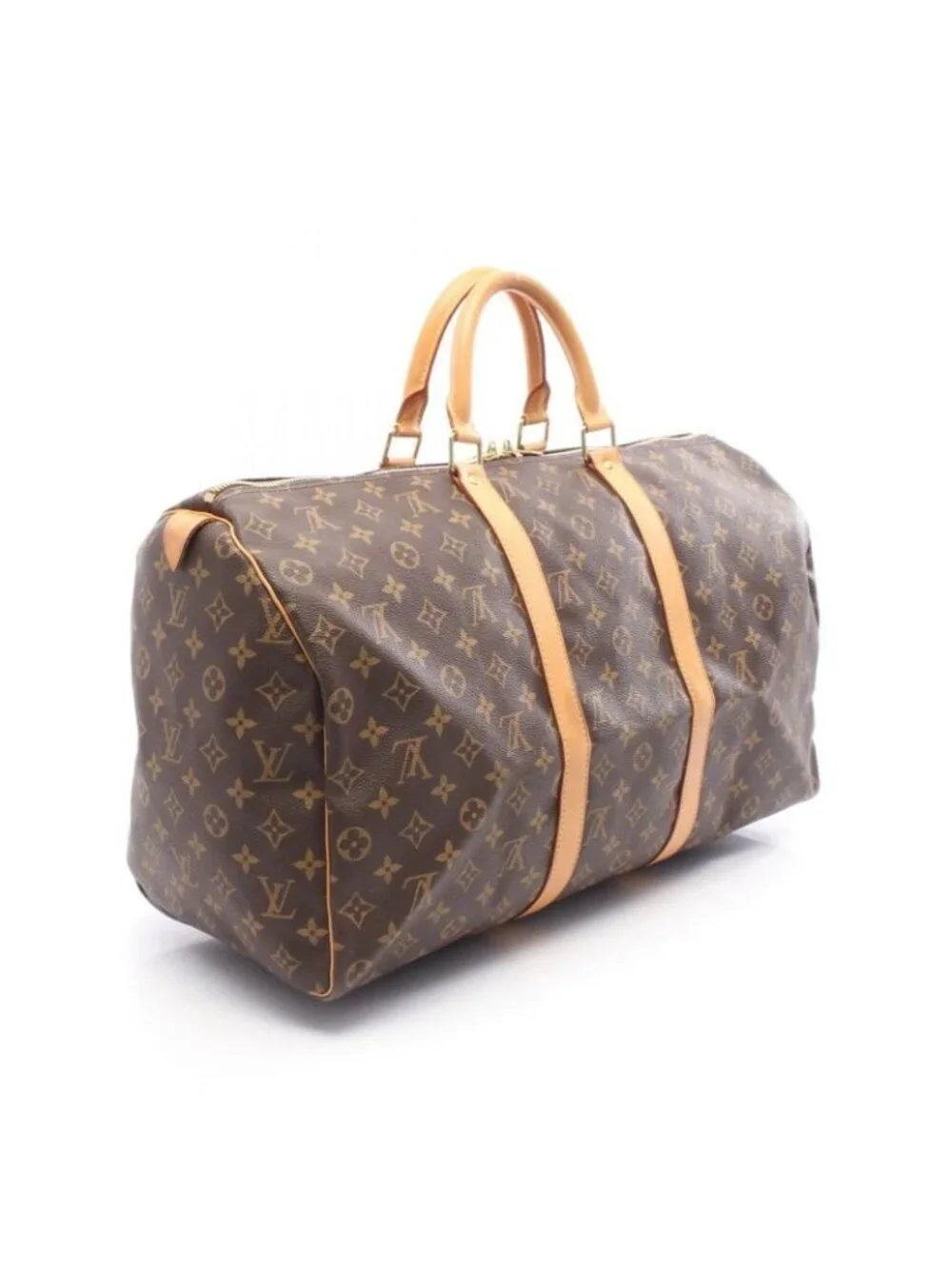 Louis Vuitton Boston Bag Keepall 50 Leather - Picture 2 of 10